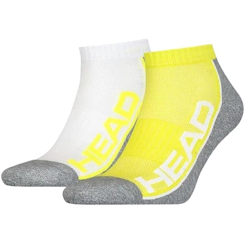 Носки Head PERFORMANCE SNEAKER 2P UNISEX желто-серые, бело-серые (2 пары) 43-46 791018001-004