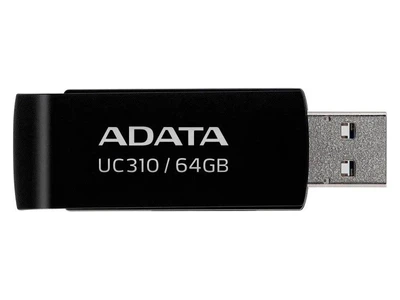 USB флеш накопичувач ADATA 64 GB UC310 USB 3.2 Black (UC310-64G-RBK)