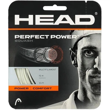 Струна для ракеток для сквоша Head PERFECT POWER 1.25 белая (10 метров) 281085 wh