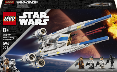 Klocki konstrukcyjne LEGO Star Wars Myśliwiec U-Wing Rebelii 594 elementy (75399)
