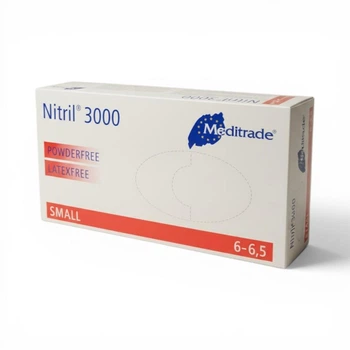 Нітрилові оглядові та захисні рукавички Nitril® 3000, розмір S, 50 пар