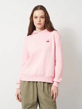 Худі жіноче ONLY 15370218 S Romance Rose (5715831043366)