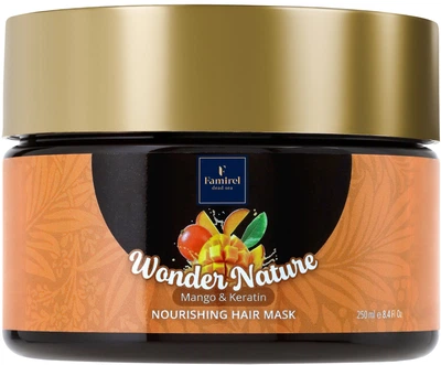 Питательная маска для волос Famirel Wonder Nature Mango & Keratin Манго и кератин 250 мл (7290114087315)