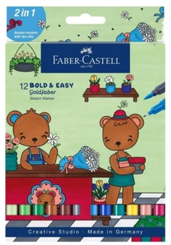 Маркери для малювання Faber Castell FC-164815 12 шт (4005401648154)