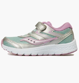 Кросівки дитячі Saucony Cohesion 13 A/C рожевий з зеленим 38.5