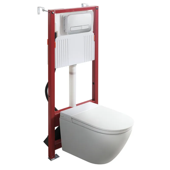 Комплект: Koer TB-0301 Smart Унітаз-біде підвісний TB-0101 з електронним керуванням + Інсталяція KT-0409 + панель KT-0609-01