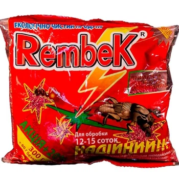 Средство от медведки личинки майского жука Rembek красный 360 г Агро Протекшн