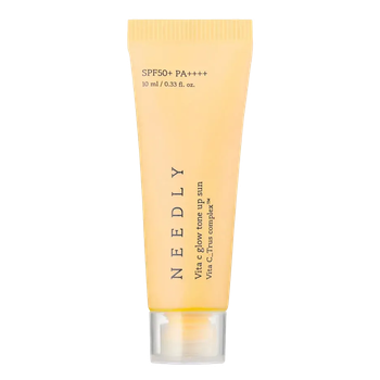 Солнцезащитный крем с эффектом осветления и сияния Needly Vita C Glow Tone Up Sun SPF 50+ PA++++, миниатюра 10 мл