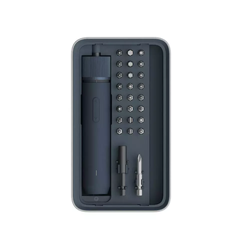 Электроотвертка HOTO Straight Handle Electric Screwdriver Set 25 in 1 Box 1500mAh Black (QWLSD011)