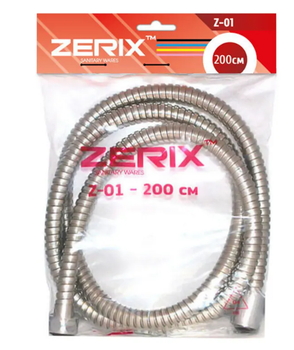 Шланг для душа Zerix металлический 200 см (0200)