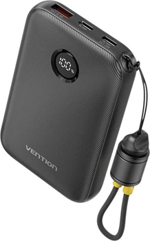 УМБ Vention 10000 mAh 22.5W Black (FKAB0-C)