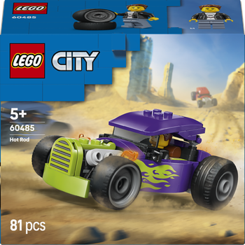 Zestaw klocków LEGO CITY Hot rod 81 elementów (60485)