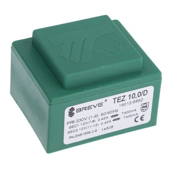 Трансформатор TEZ10/D/12-12V (TEZ10/D230/12-12V) - 308627