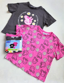 Набор детских футболок Peppa Pig 110-116 см для девочек 037805