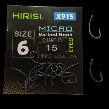 Гачки риболовні Hirisi Micro X915 15шт. №6