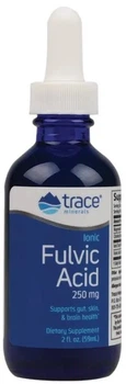 Фульвова кислота Trace Minerals Ionic Fulvic Acid 250 мг рідкий 59 мл (878941003110)