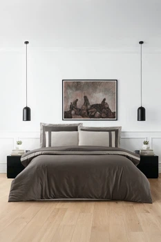 Постельное белье La Romano Mona Premium Satin 300TC 200×220см Alara Iron