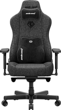 Крісло геймерське ігрове Anda Seat Kaiser 3E Size XL до 180 кг Dark Grey Fabric (AD23YC-XL-09-GB-CF-G01)