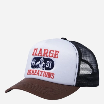 Czapka z daszkiem męska z siatką XLARGE 201251051004S-0 One Size Biała (800070340530)