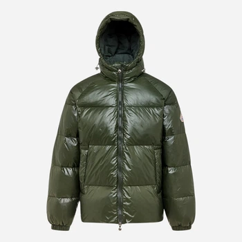 Kurtka przejściowa męska z kapturem Pyrenex HUW014P-3170 S Zielona (800070329563)