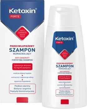 Szampon przeciwłupieżowy do włosów L'Biotica Ketoxin Forte wzmacniający 200 ml (5900116103365)