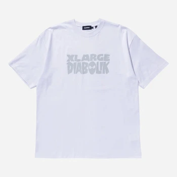 Футболка бавовняна довга чоловіча XLARGE 201251011012S-0 S Біла (800070340541)