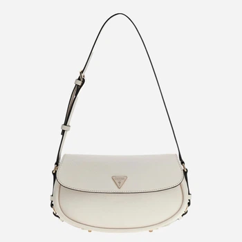 Сумка жіноча зі штучної шкіри маленька Guess HWBG9918190-OFF Біла (800070352386)