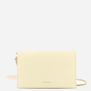 Torebka crossbody damska skórzana Coccinelle E5S00550201-N17 Mleczna (800070354232)