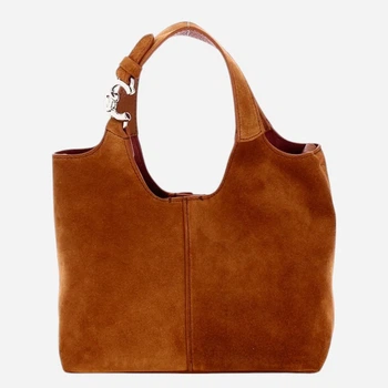 Torebka crossbody damska skórzana Coccinelle E1THE580101-W11 Brązowa (800070354187)