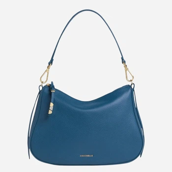 Torebka crossbody damska skórzana Coccinelle E1U45130201-B27 Niebieska (800070354198)