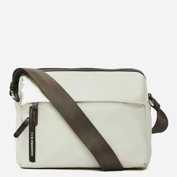 Torebka crossbody damska materiałowa Mandarina Duck P10VCT19-591 Mleczna (800070357752)