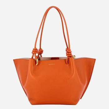 Torebka shopper damska skórzana Coccinelle E1U07110201-R41 Pomarańczowa (800070354192)