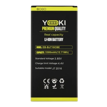 Акумулятор високої ємкості Premium якість Yoki EB-BJ710CBE для Samsung J710F Galaxy J7 2016 J710H Galaxy J7 (2016)