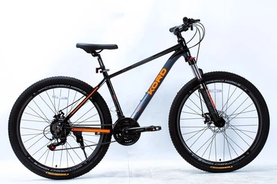 Велосипед спортивний 29" Corso Kord KD-765 Shimano 19" 21 швидкість Чорно-сірий (187290)