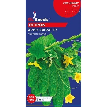 Огурец Аристократ F1 партенокарпический, 10 семян, ранний гибрид, TM GL Seeds