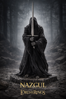 Коллекционная фигурка Назгул (Nazgul) The Lord of the Rings Из вселенной Властелин Колец 26 см