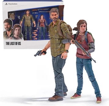 Подвижная фигурка Джоэл и Элли The Last of Us PlayStation Коллекционный 16 см набор героев постапокалипсиса