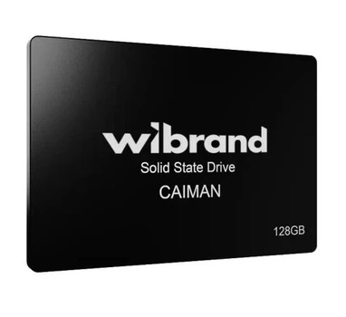 Твердотільний накопичувач SSD 128Gb, Wibrand Caiman, SATA3, 2.5", Bulk (WI2.5SSD/CA128GB)