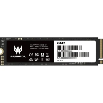 Твердотельный накопитель SSD 1Tb, Acer Predator GM7, PCI-E 4.0 x4, M.2 (BL.9BWWR.118)