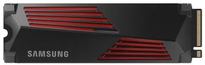 Твердотельный накопитель SSD 4Tb, Samsung 990 Pro, PCI-E 4.0 x4, M.2, с радиатором (MZ-V9P4T0GW)