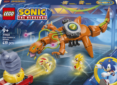 Конструктор LEGO Sonic the Hedgehog: Super Shadow проти Biolizard 419 елементів (77003)