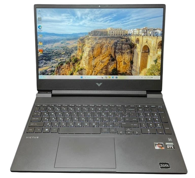 Ноутбук 15.6" HP Victus 15-fb0232nw, Ryzen 5 5600H, 16GB DDR4, RTX 3050, 512GB SSD Б/В