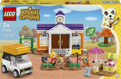 Zestaw klocków LEGO Animal Crossing Koncert K.K. na placu 550 elementów (77052)