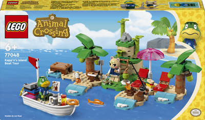 Zestaw klocków LEGO Animal Crossing Rejs dookoła wyspy Kapp’n 233 elementy (77048)