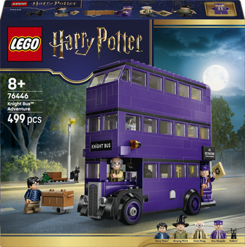 Zestaw klocków LEGO Harry Potter Przygoda na pokładzie Błędnego Rycerza 499 elementy (76446)