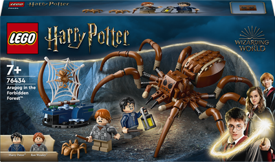 Zestaw klocków LEGO Harry Potter Aragog w Zakazanym Lesie 195 elementów (76434)