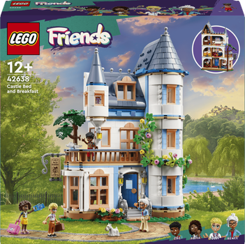 Конструктор LEGO Friends Гостьовий будинок в замку 1311 елемент (42638)
