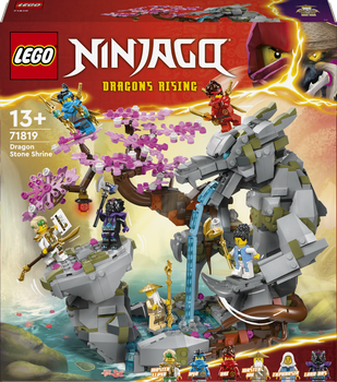 Zestaw klocków LEGO NINJAGO Świątynia Smoczego Kamienia 1212 elementów (71819)