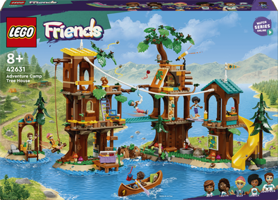 Конструктор LEGO Friends Будиночок на дереві в кемпінгу 1128 деталей (42631)