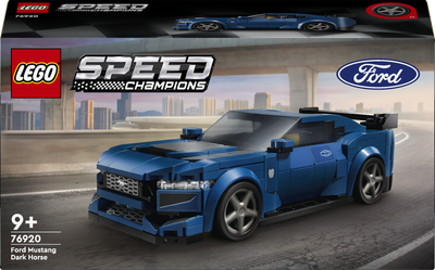 Конструктор LEGO Speed Champions Спортивний автомобіль Ford Mustang Dark Horse 344 деталі (76920)
